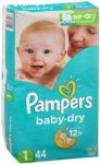 PAMPERS BABY DRY-SZ1 2/4